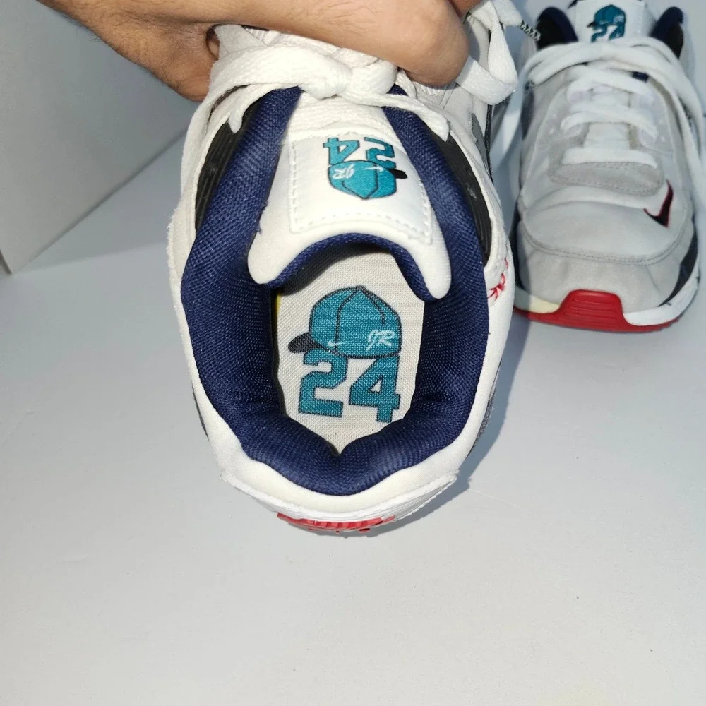 Nike Air Max 90 Ken Griffey Jr White Fresh Water DJ5194-100 7Y Baseball, Retro